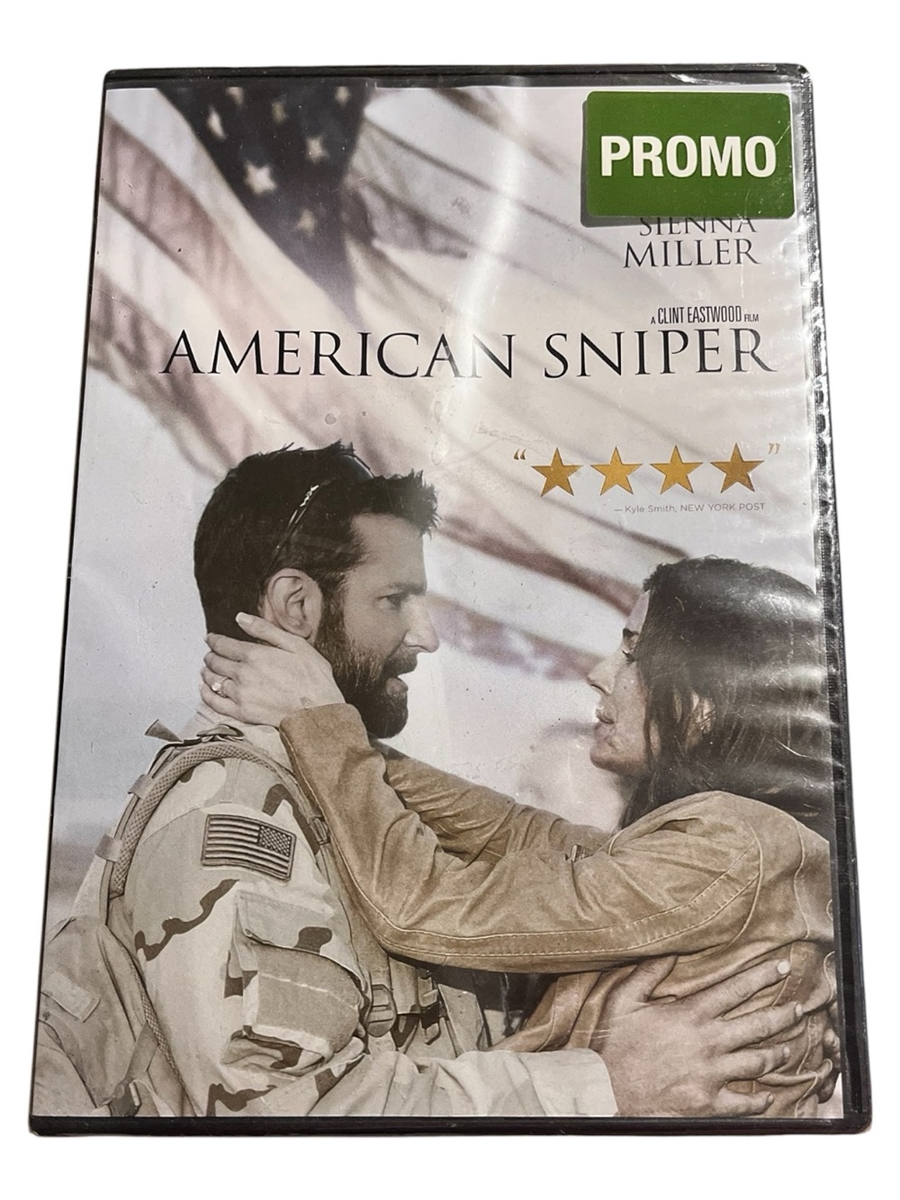 Warner Bros. American Sniper DVD – White, Green, Tan, Black